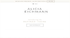 Desktop Screenshot of aliciaeichmann.com